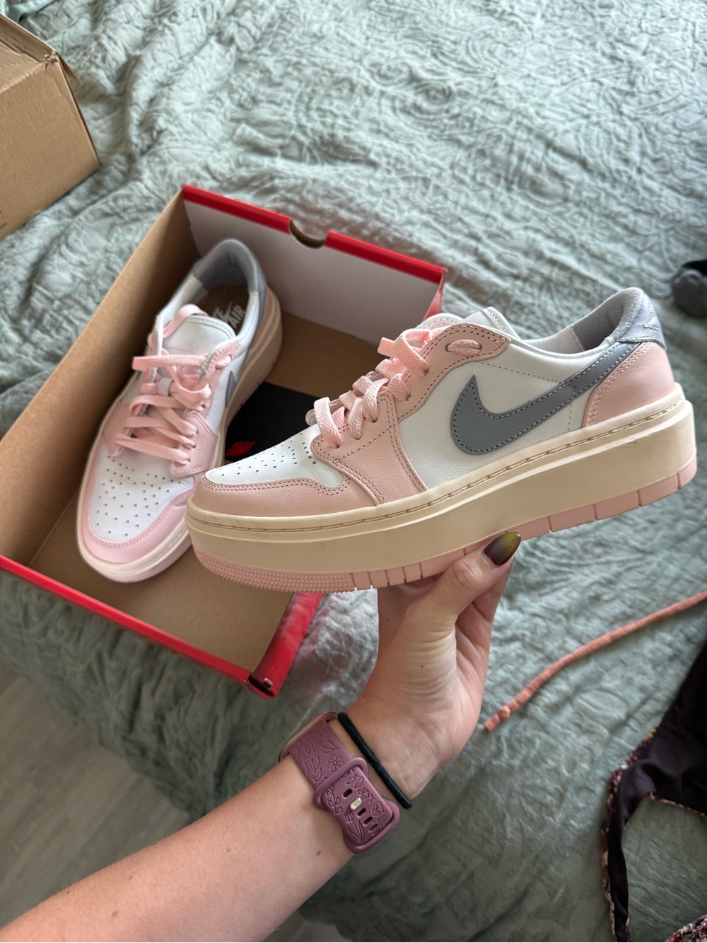 NIKE Air Jordan 1 Elevate Low Atmosphere Pink